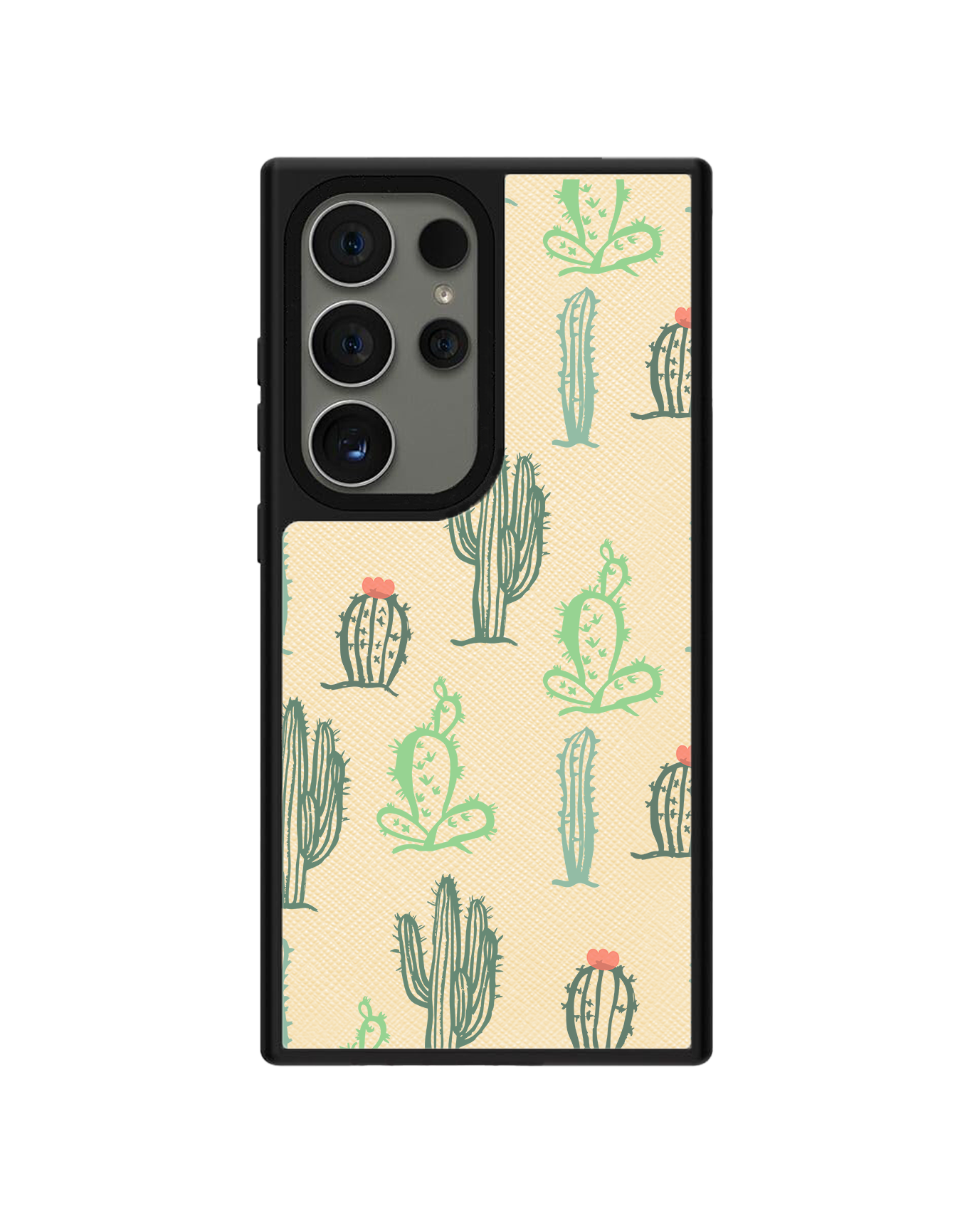 Android Leather Grip Case - Cactus