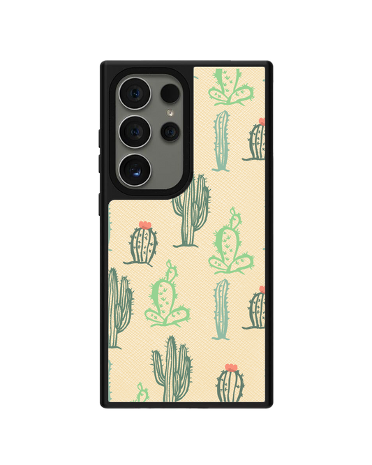 Android Leather Grip Case - Cactus