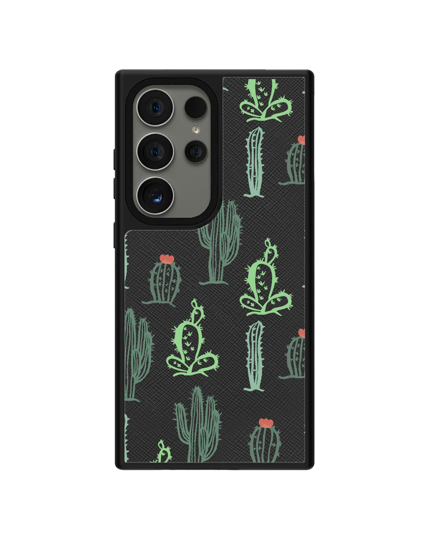 Android Leather Grip Case - Cactus