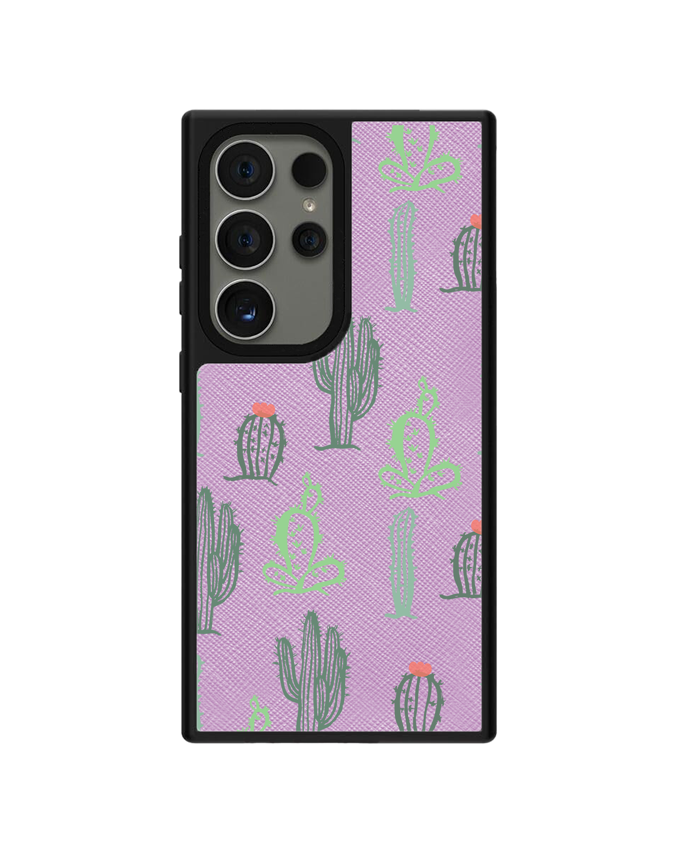 Android Leather Grip Case - Cactus