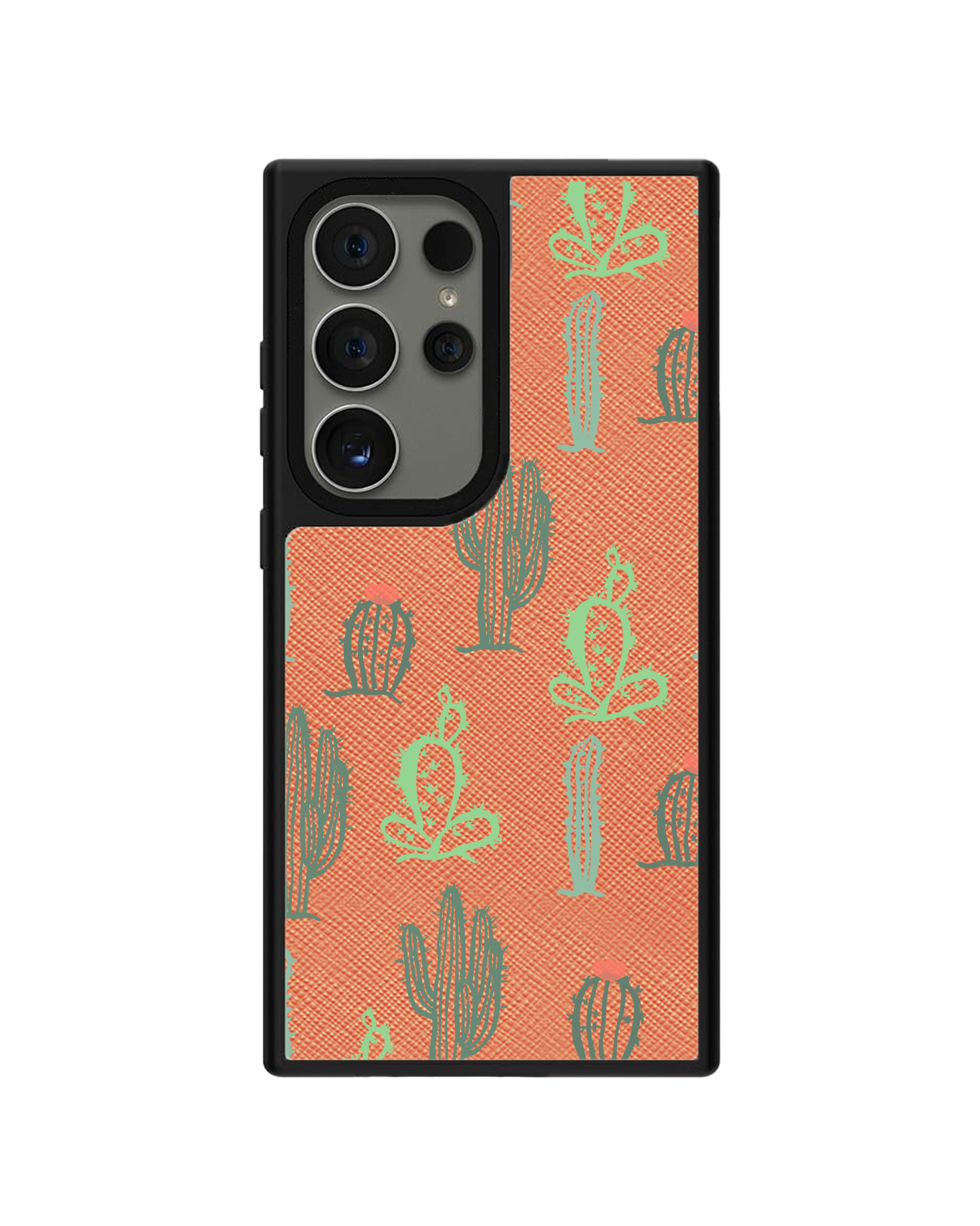 Android Leather Grip Case - Cactus