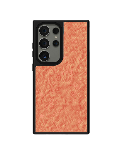 Android Leather Grip - Coral Constellation