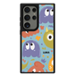 Android Leather Grip Case - Cute Monster 1.0