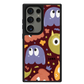 Android Leather Grip Case - Cute Monster 1.0