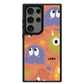 Android Leather Grip Case - Cute Monster 1.0