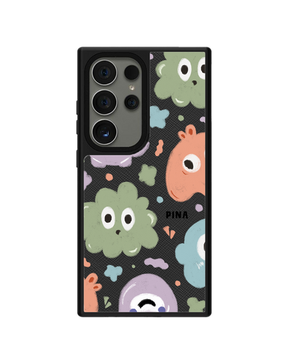 Android Leather Grip - Cute Monster 2.0