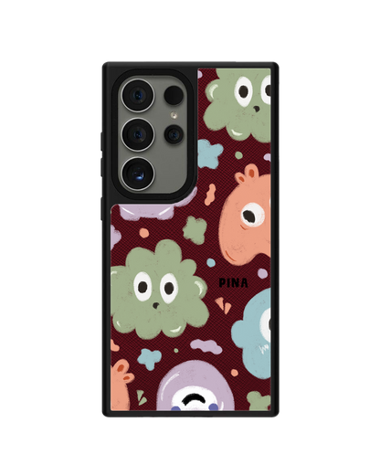 Android Leather Grip - Cute Monster 2.0
