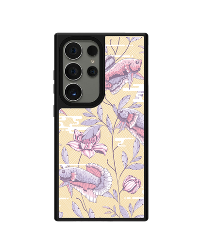 Android Leather Grip - Fish & Floral 1.0