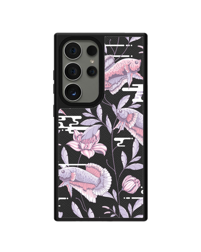 Android Leather Grip - Fish & Floral 1.0
