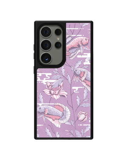 Android Leather Grip - Fish & Floral 1.0