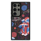 Android Leather Grip Case - Fish & Floral 2.0