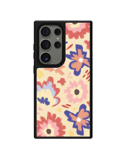 Android Leather Grip - Flower Lovers
