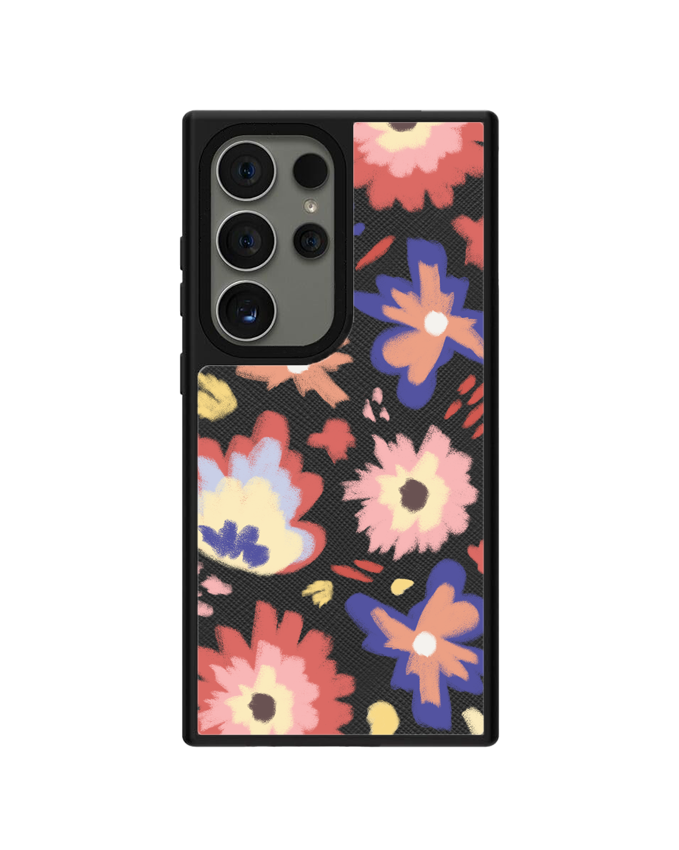 Android Leather Grip Case - Flower Lovers