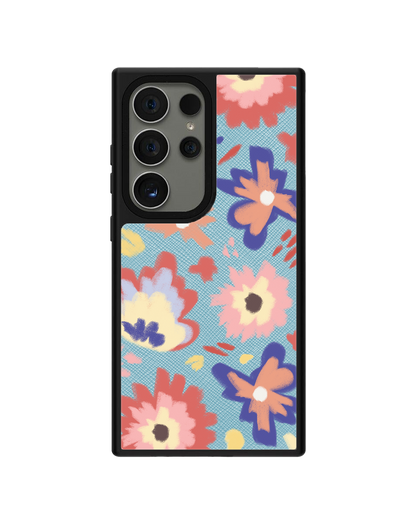 Android Leather Grip - Flower Lovers
