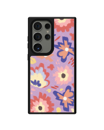 Android Leather Grip - Flower Lovers