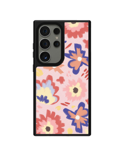Android Leather Grip - Flower Lovers