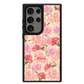 Android Leather Grip Case - January Carnation