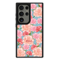 Android Leather Grip Case - January Carnation