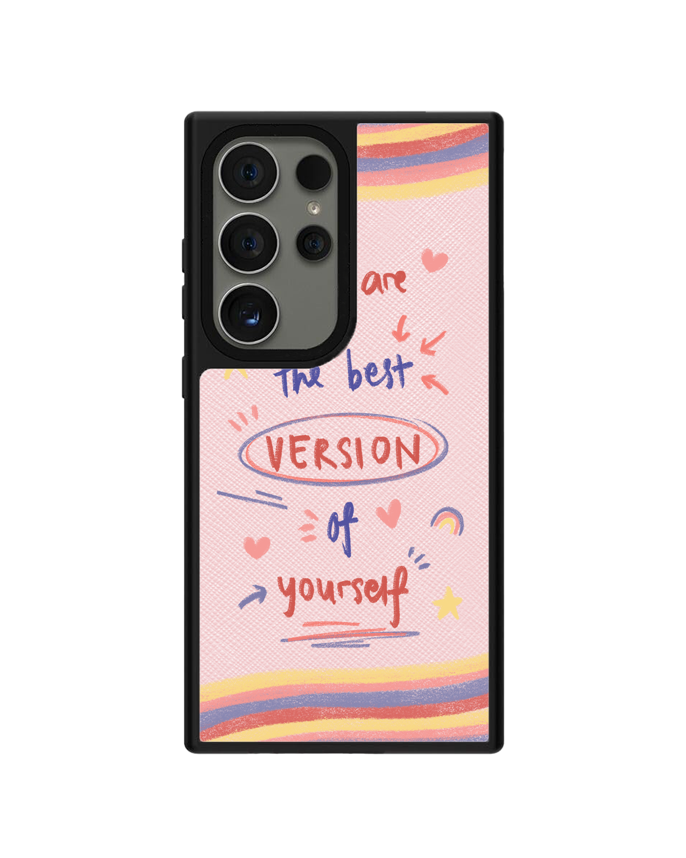 Android Leather Grip Case - Love Yourself