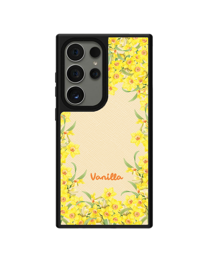 Android Leather Grip - March Daffodils