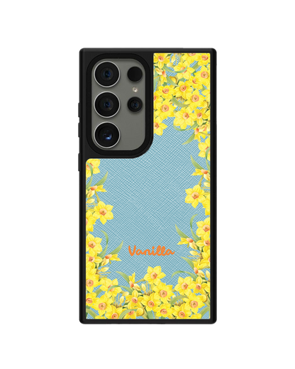 Android Leather Grip - March Daffodils