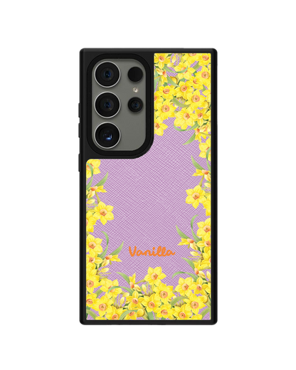 Android Leather Grip - March Daffodils
