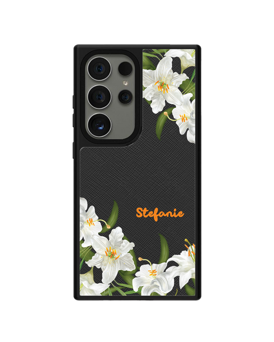 Android Leather Grip Case - May Lily of the Valley