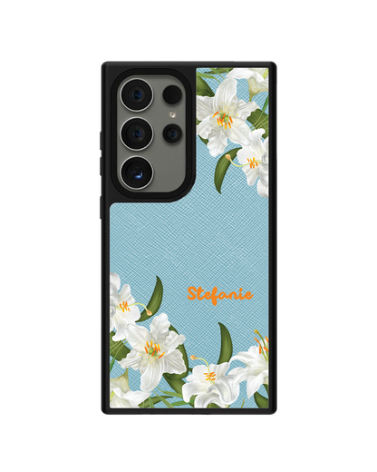 Android Leather Grip - May Lily of the Valley