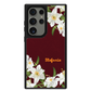 Android Leather Grip Case - May Lily of the Valley