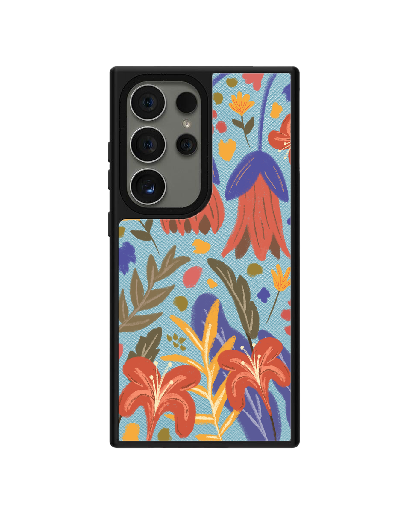 Android Leather Grip Case - Nature Lovers