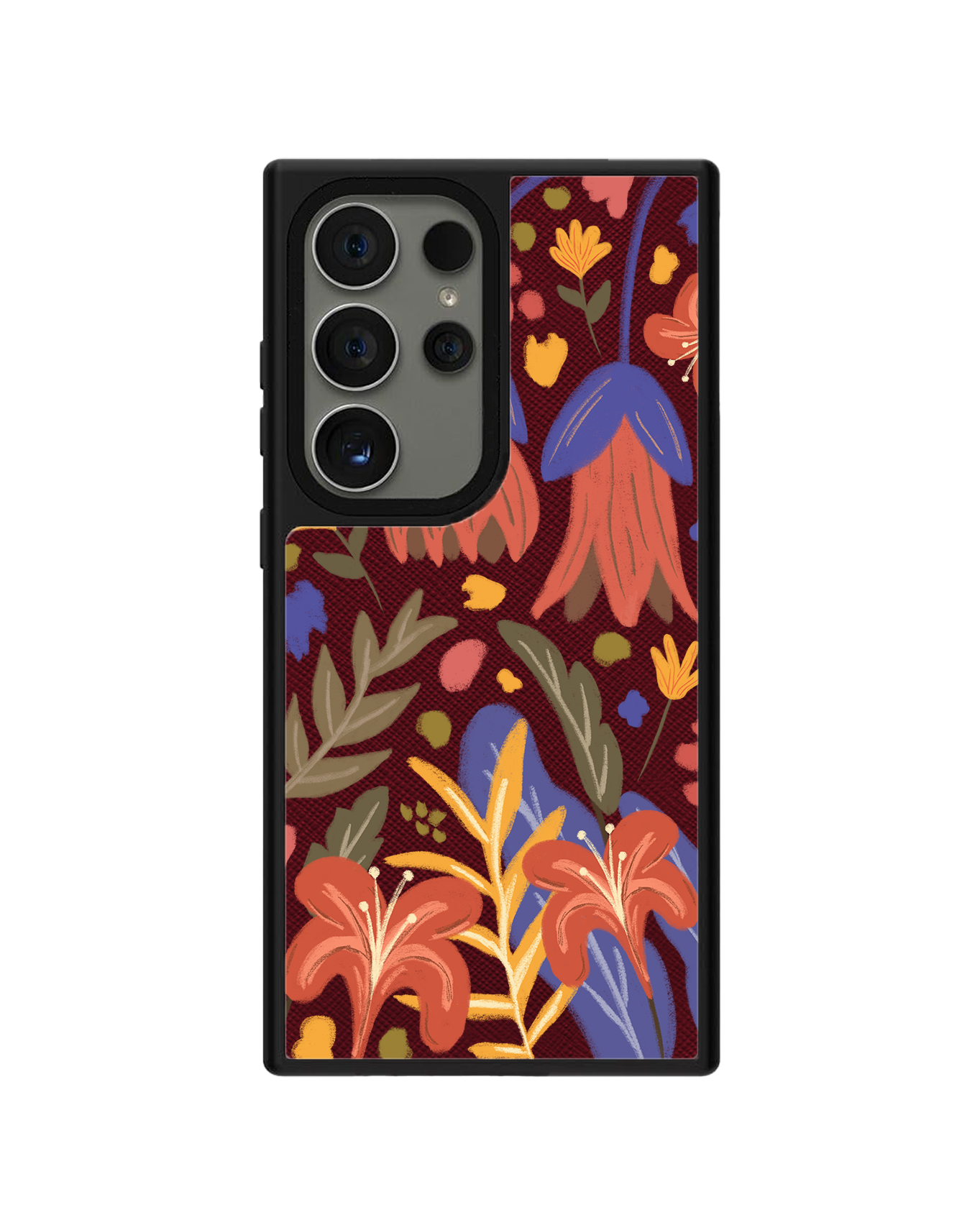 Android Leather Grip Case - Nature Lovers