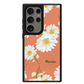 Android Leather Grip Case - October Chrysanthemum