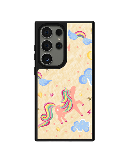 Android Leather Grip - Pegasus in Fairytale
