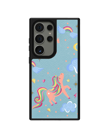 Android Leather Grip - Pegasus in Fairytale