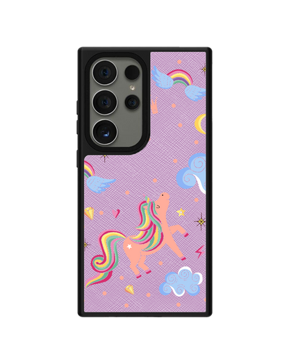 Android Leather Grip - Pegasus in Fairytale