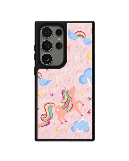 Android Leather Grip - Pegasus in Fairytale