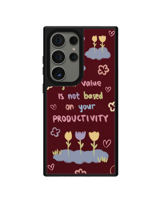 Android Leather Grip Case - Positive Energy