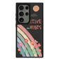 Android Leather Grip Case - Positive Vibes