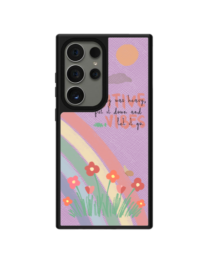 Android Leather Grip - Positive Vibes