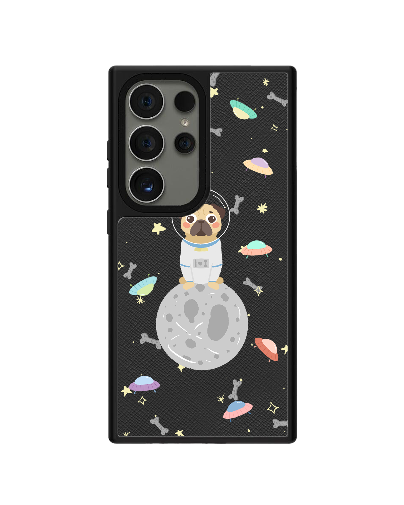 Android Leather Grip Case - Pugstronauts