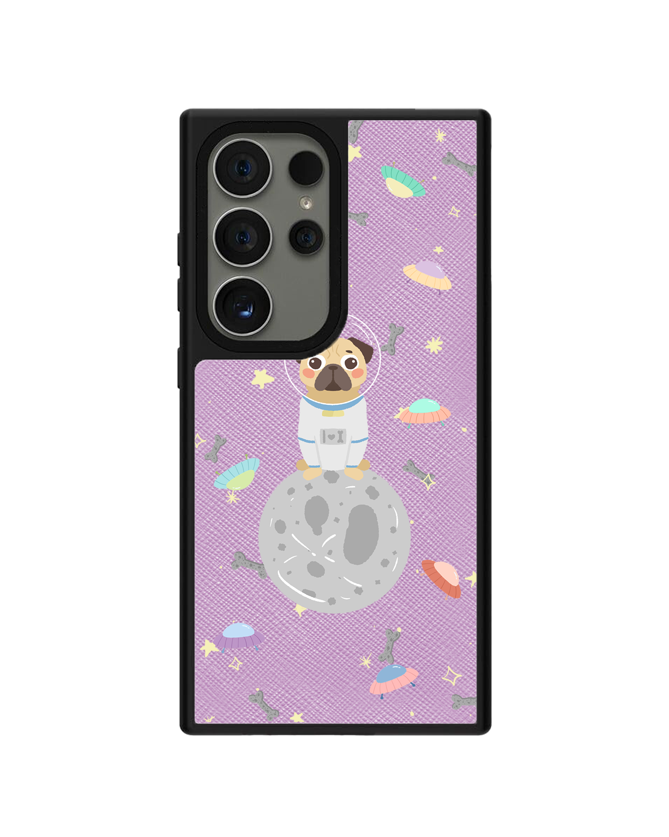 Android Leather Grip Case - Pugstronauts