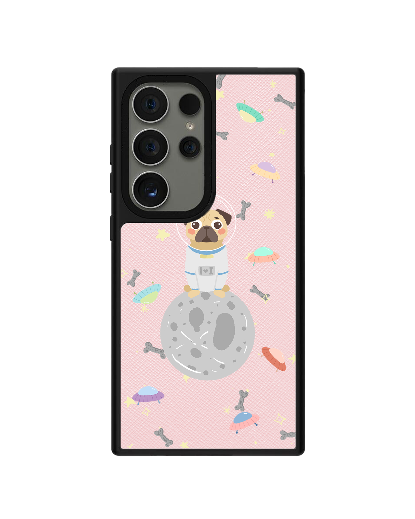 Android Leather Grip Case - Pugstronauts