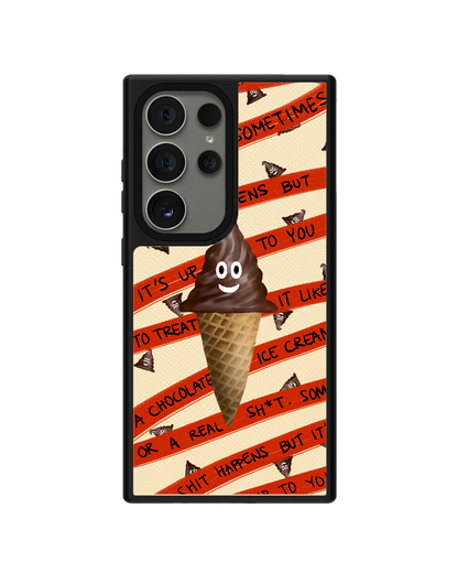 Android Leather Grip - Oh.. Sh*t Happens