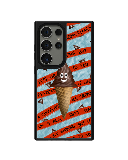 Android Leather Grip - Oh.. Sh*t Happens
