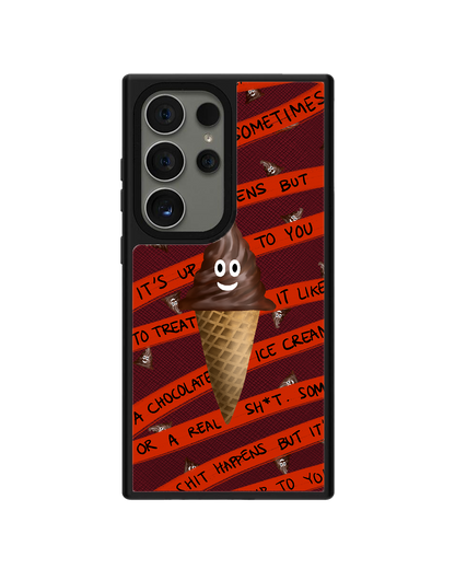 Android Leather Grip - Oh.. Sh*t Happens