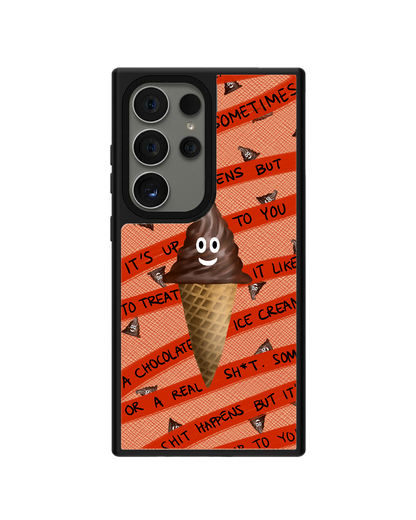 Android Leather Grip - Oh.. Sh*t Happens