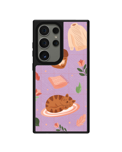 Android Leather Grip - Sleepy Autumn