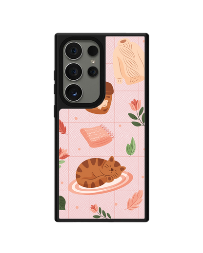 Android Leather Grip - Sleepy Autumn