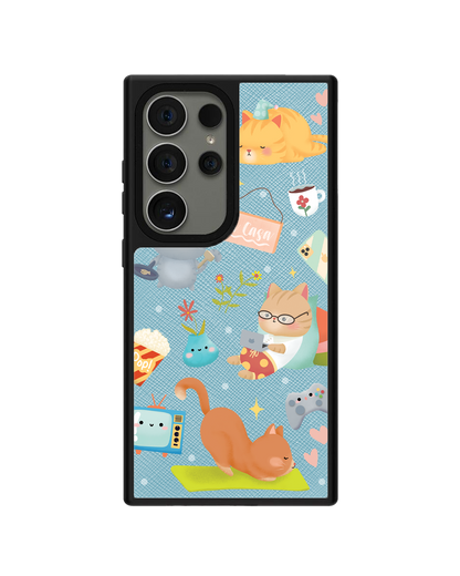 Android Leather Grip - Stay Home