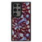 Android Leather Grip Case - Tiger & Floral